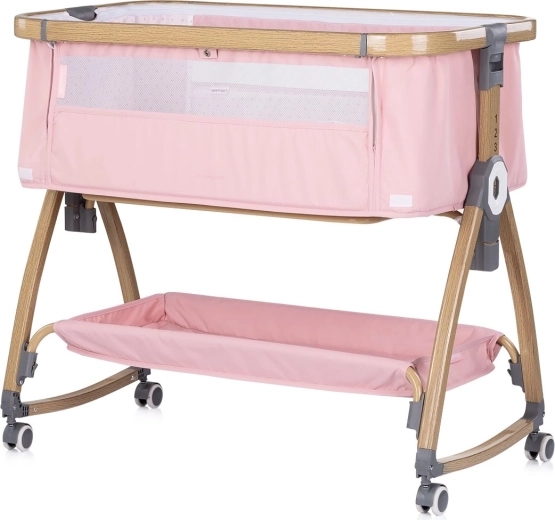2i1: tremmeseng og bedside-seng ved forældresengen