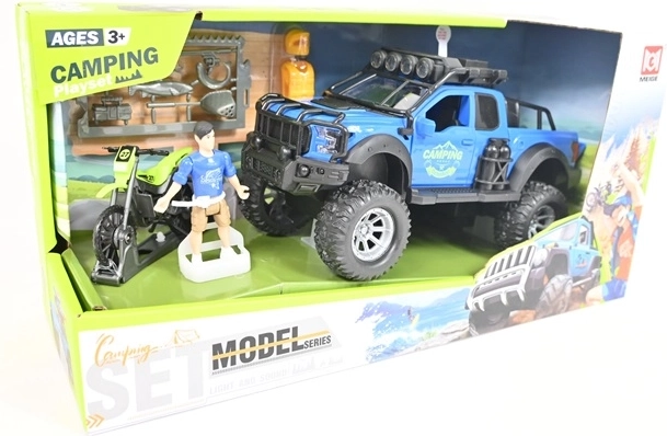 Jeep-børnesæt med lys- og lydeffekter