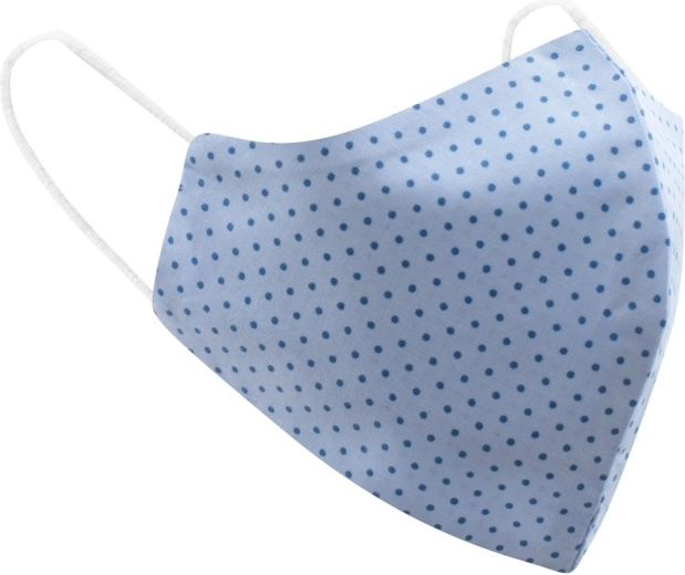 Beskyttende bomuldsmundbind Belisima lyseblå, universal