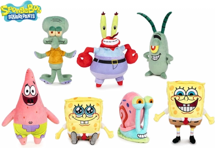 Bamse SpongeBob 30 cm - 1 stk.
