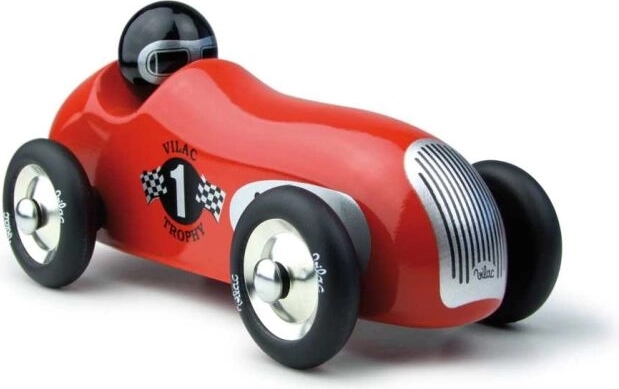 Vilac rød historisk racerbil