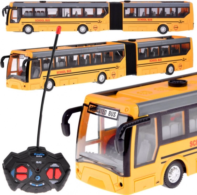 Sjov fjernstyret skolebus
