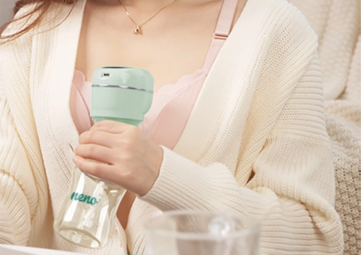 Blød silikone og kompakt BPA‑fri krop