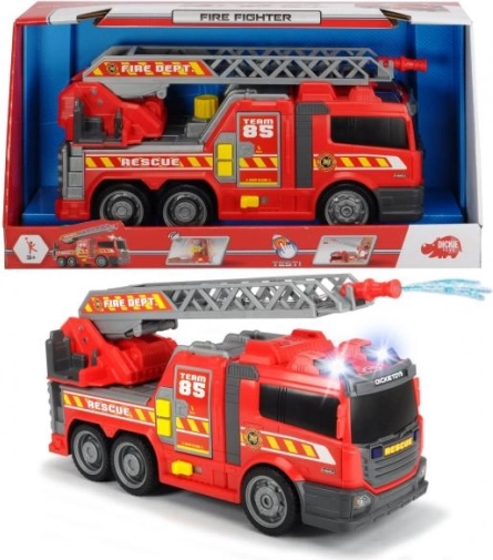 Brandbil med lyd- og lyseffekter 36 cm