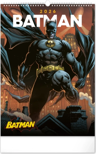 Vægkalender Batman Dark 2026
