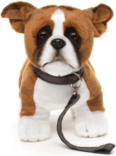 Plysset boxer med snor 24 cm