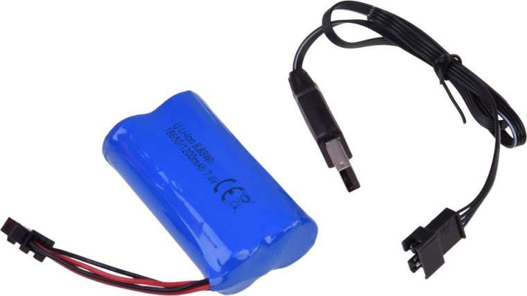 Genopladeligt batteri og opladning via USB
