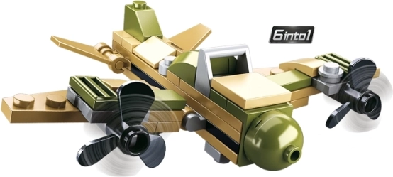 Sluban Builder M38-B0636 King of Land Force 1 stk. nummer 2