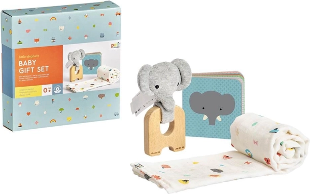 Gavesæt til babyer med elefant PETIT COLLAGE