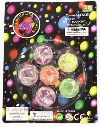 Gummiboldene – 6 stk.