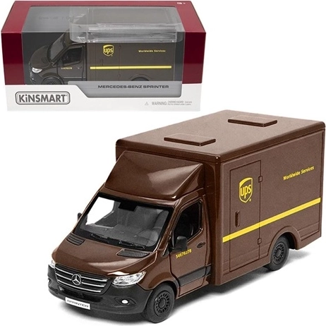 Kinsmart Mercedes-Benz Sprinter UPS i skala 1:48
