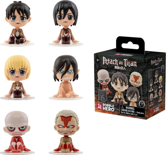 Samlefigur Attack on Titan Bobble Hero assorteret - 1 stk.