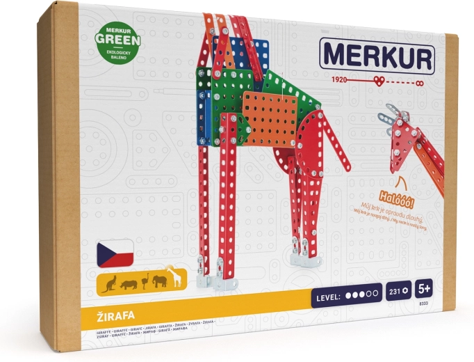 Merkur zoo giraf, 231 dele