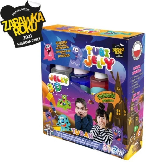 Tubi Jelly sæt 3 farver – monstre