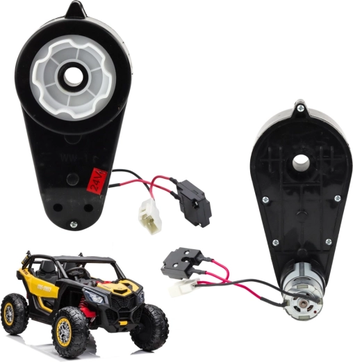 Motor med gearkasse 24V til elektrisk legebil XB-2118