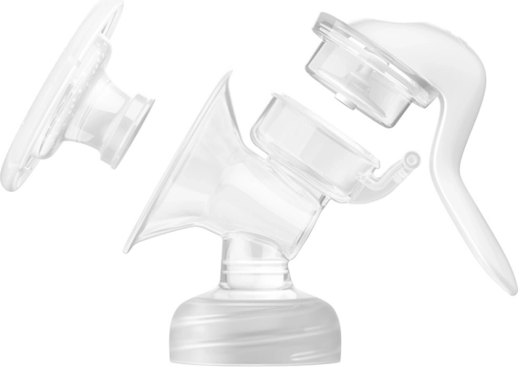 Blød silikoneindsats for naturlig udmalkning