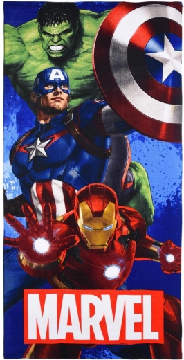 Strandhåndklæde Avengers - 1 stk.