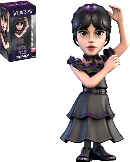 Minix samlerfigur Wednesday Addams i balkjole - 1 stk.