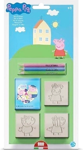 Sæt med stempler PEPPA PIG – 3 stk.