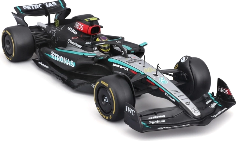 Autentisk design Mercedes-AMG Petronas W15 (2024)