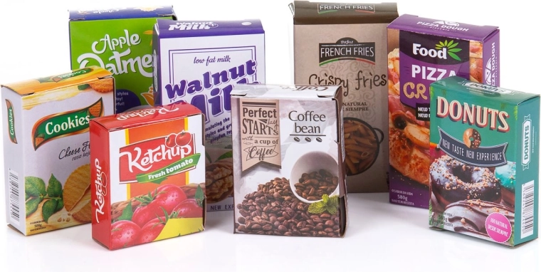 Æsker og drikke som i en rigtig butik