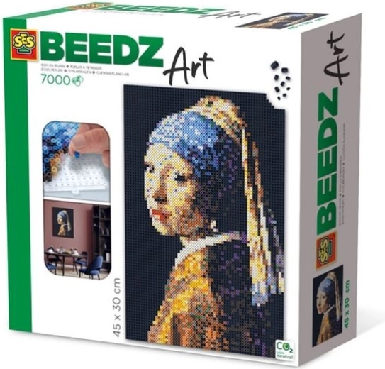 SES Creative BeedzArt strygeperler – Pige med perle