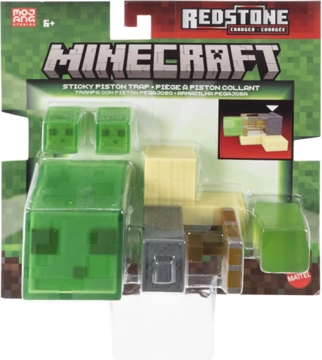 Redstone-action med klæbrig stempel