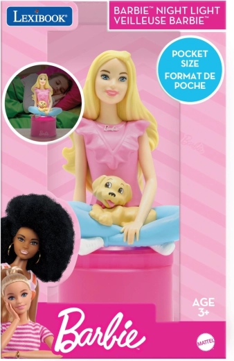 Lexibook lomme-3D-lampe Barbie