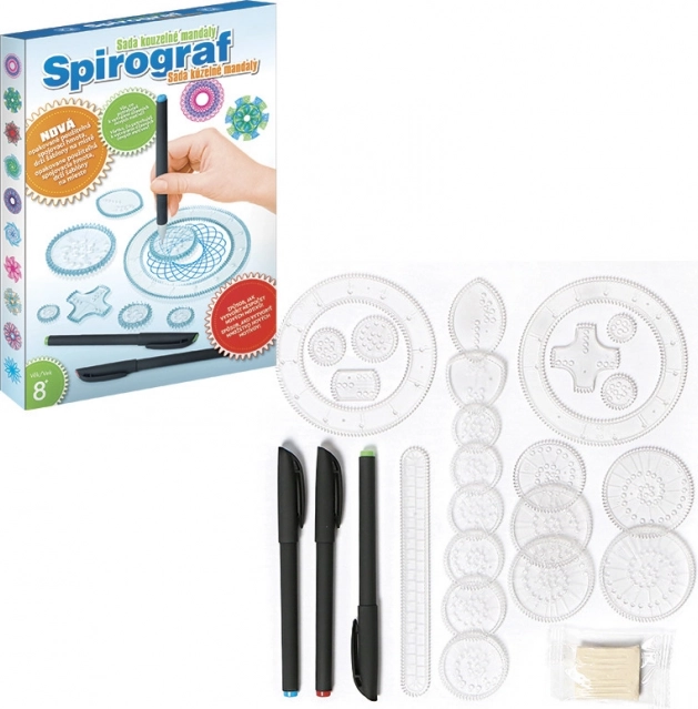 Spirograf deluxe sæt til kreativ tegning