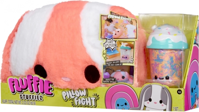 Fluffie Stuffiez pudevandskamp – plysjlegetøj med fnugstøvsuger