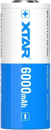 Høj kapacitet 6000 mAh