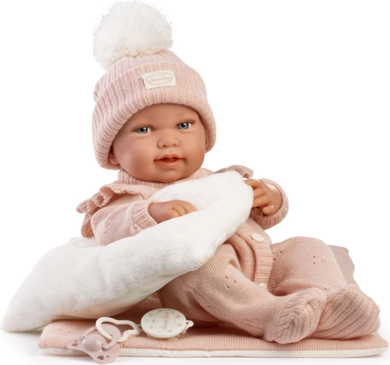 Antonio Juan Pipa terapeutisk realistisk babydukke med lyde, 42 cm