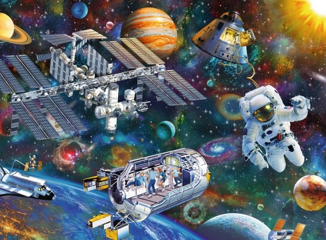 Ravensburger puslespil rumforskning XXL, 200 brikker