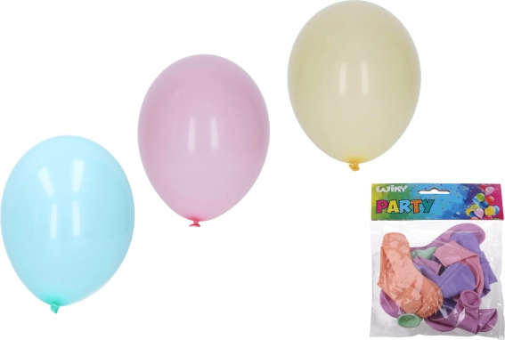 Oppustelige pastelballoner