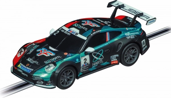 Bil til racerbane PORSCHE 911 GT3 CUP (992) Huber Racing nr. 2, skala 1:43