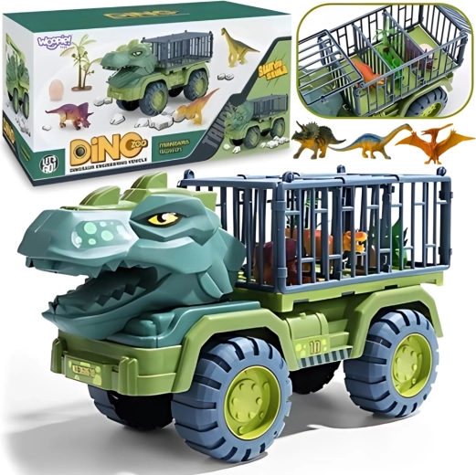 Woopie dinosaurtransportør T-Rex med figurer
