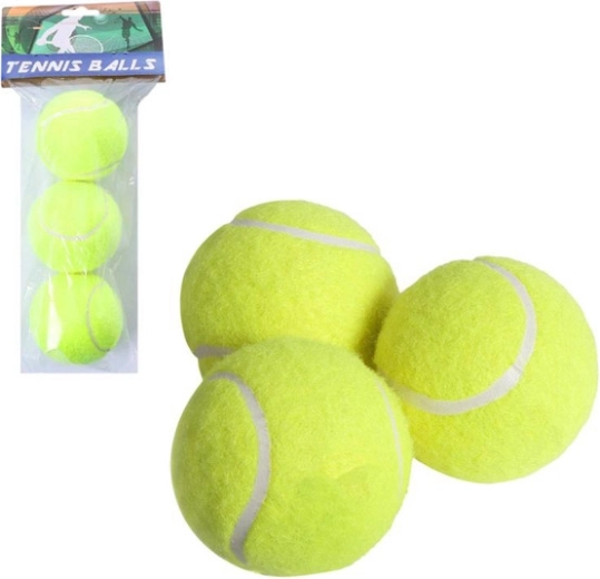 Tennisbolde – sæt med 3 stk.