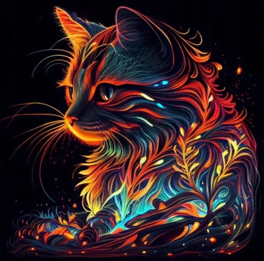 Diamantmaleri Kunstnerisk kat 30 × 40 cm