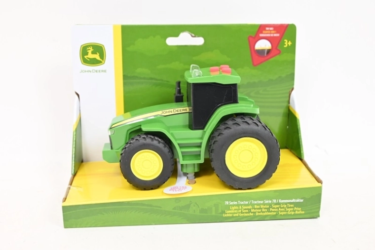 Tomy John Deere mini-traktor med lys- og lydeffekter