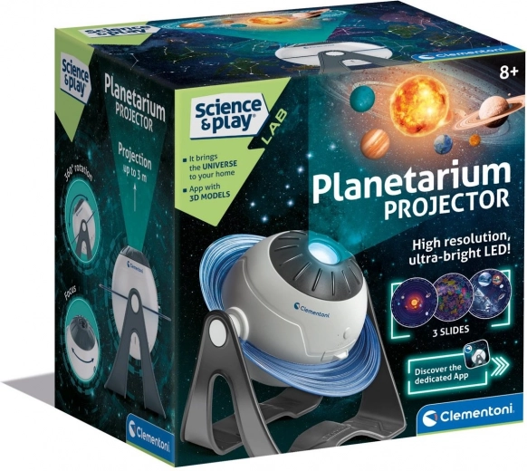 clementoni science & play interaktiv projektor planetarium