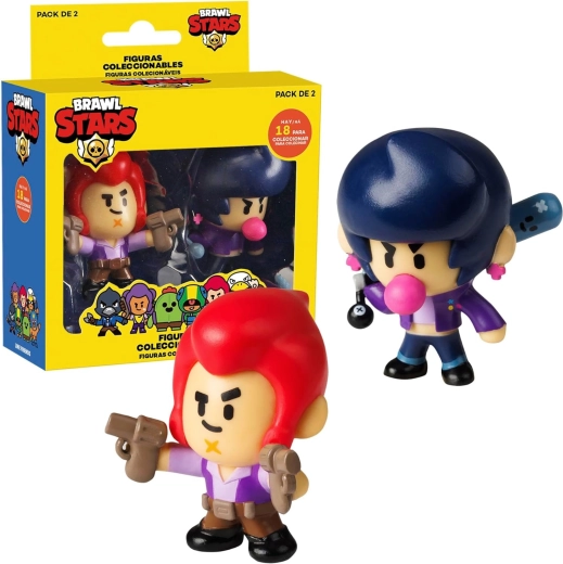 Brawl Stars sæt med 2 tilfældige figurer