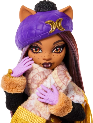 Clawdeen Wolf i vinterstil med tilbehør
