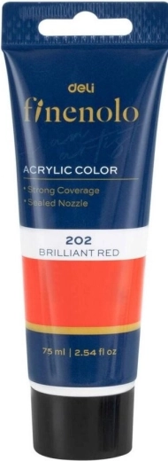 Akrylmaling 75 ml rød