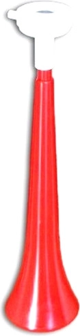 Fantrumpet 30,5 cm – rød