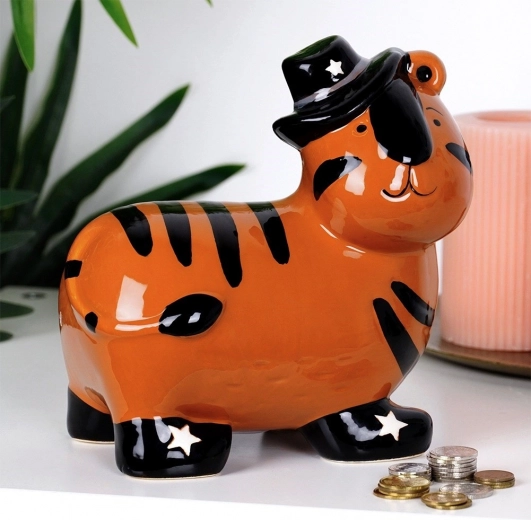 Sødt tigerdesign motiverer til at spare op