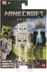 Minecraft-skeletfigur med bue