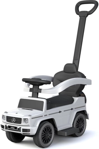 Barneløbecykel med styrestang MERCEDES-BENZ G-Class Baby Mix hvid