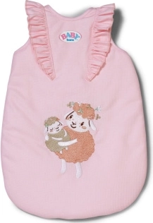 BABY born sovepose med blomster