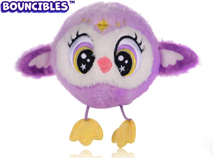 Bouncibles Luna plysbold-legetøj 8 cm