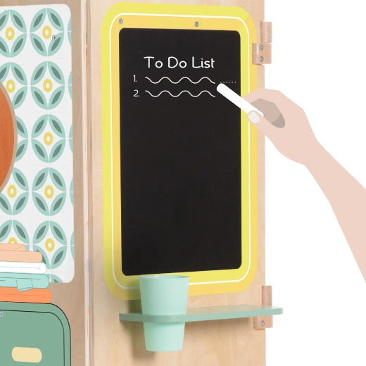 Tavle til tegning og huskeliste